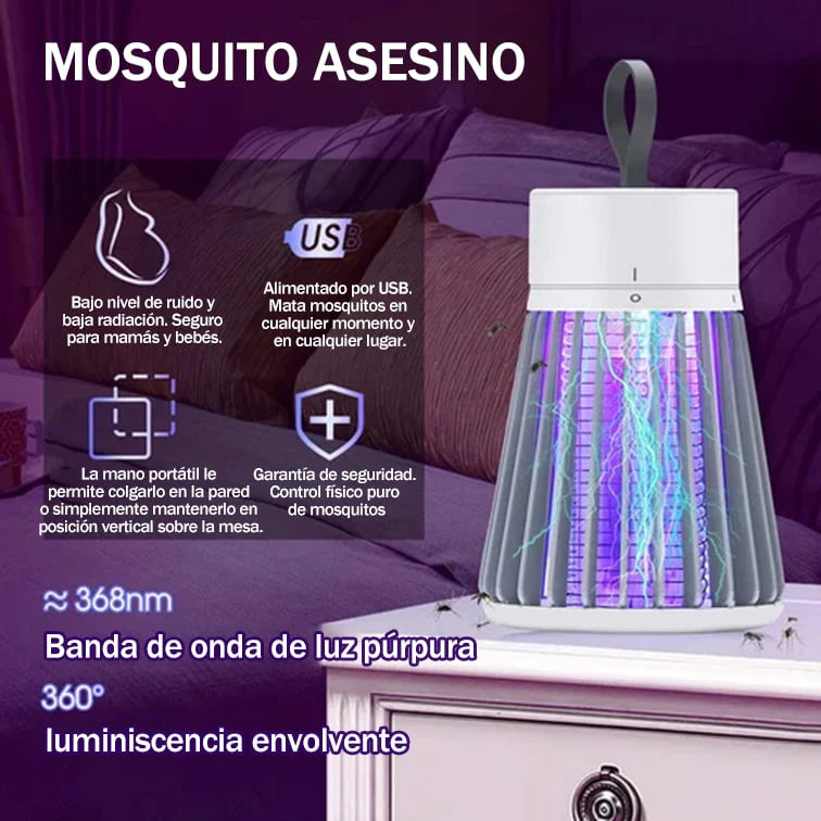 LAMPARA MATA MOSQUITOS